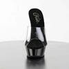 Pleaser - ALLURE601 Mules à talon - Noir/Transparent Product image